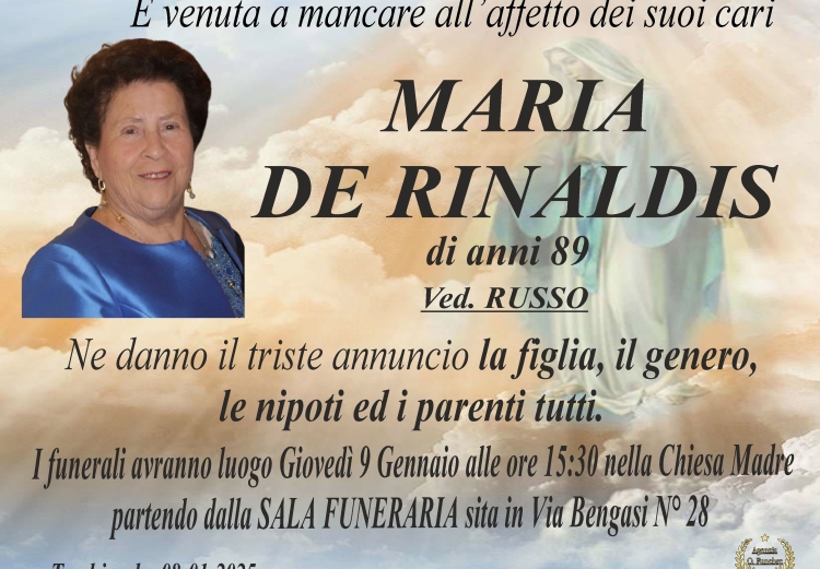 Annuncio Maria De Rinaldis